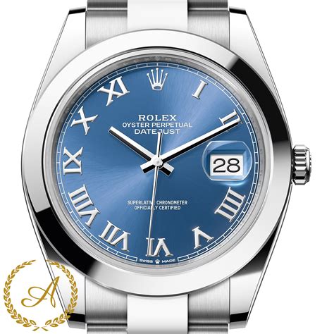 azzurro rolex|orologio rolex datejust.